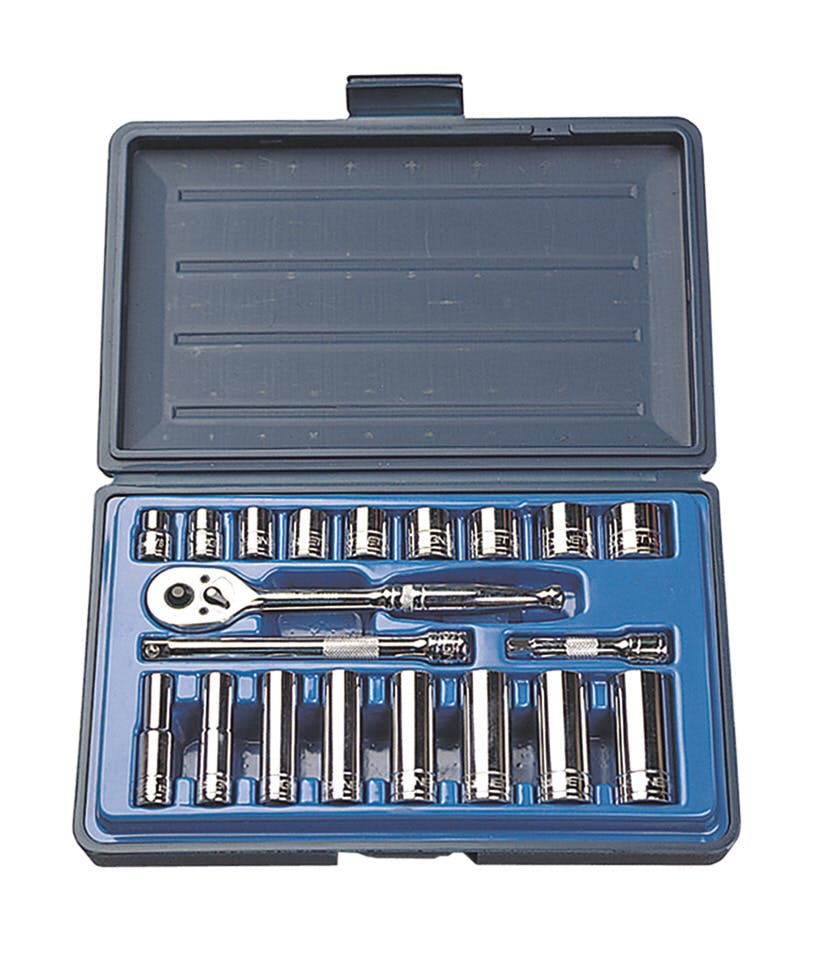 シグネット 3/8DR 20PC インチ ソケットレンチセット 12620 ソケット工具セット ラチェットセット DIY用 856812622 レンチ