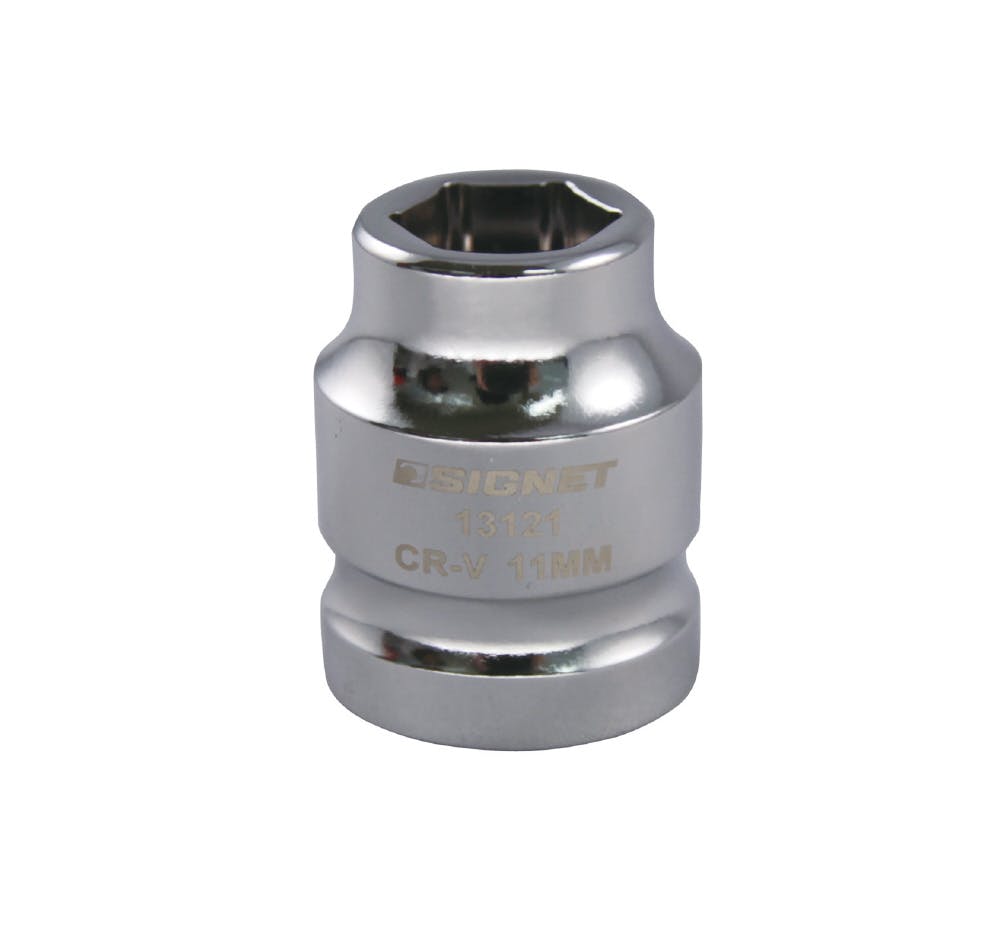 SIGNET シグネット 1/2DR11mmショートソケット 6角 13121 000856813121 (CDC) レンチ SIGNET シグネット 1/2DR11mmショートソケット 6角 13121 000856813121 (CDC) レンチ