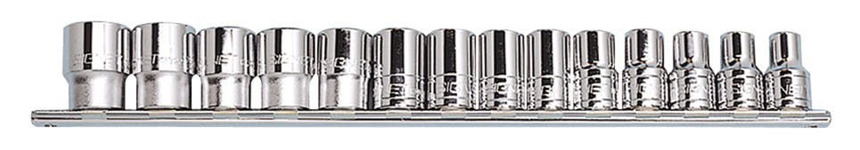 シグネット 1/2DR 14PC ソケットセットホルダーツキ 13335V 13335 ヘックスソケット 六角ボルト用 ソケットレンチ用 856813335 レンチ