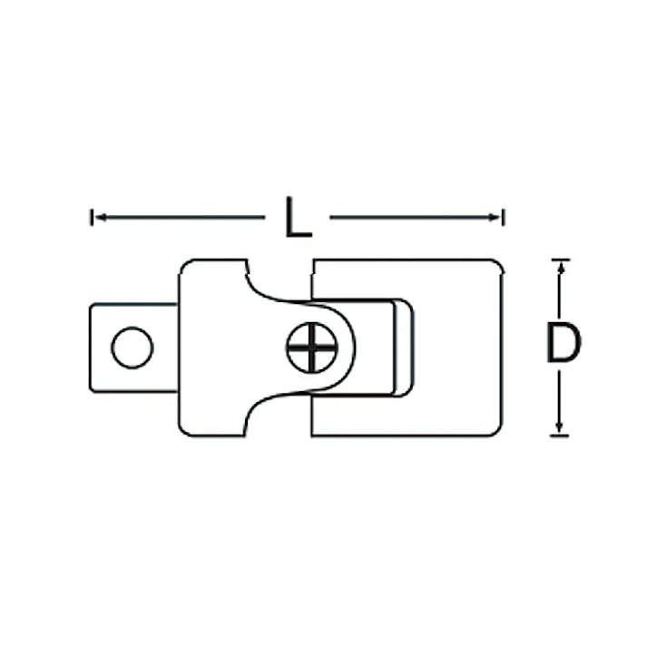 シグネット 1/2DR ユニバーサルジョイント 13509 ソケットジョイント 首振りジョイント ソケット用 856813509【別送品】
