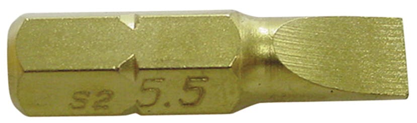 SIGNET シグネット 1/4"チタンコーティングマイナスビット4.5mm 21442 000856821442 (CDC) ドライバービット SIGNET シグネット 1/4"チタンコーティングマイナスビット4.5mm 21442 000856821442 (CDC) ドライバービット