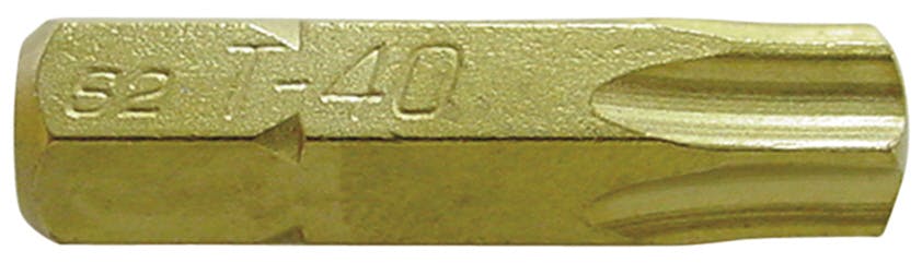 シグネット 1/4” チタンコーティング いじり止ビット TX15 21507 セキュリティビット 特殊ネジ用ビット 電動ドライバー用 856821507【別送品】