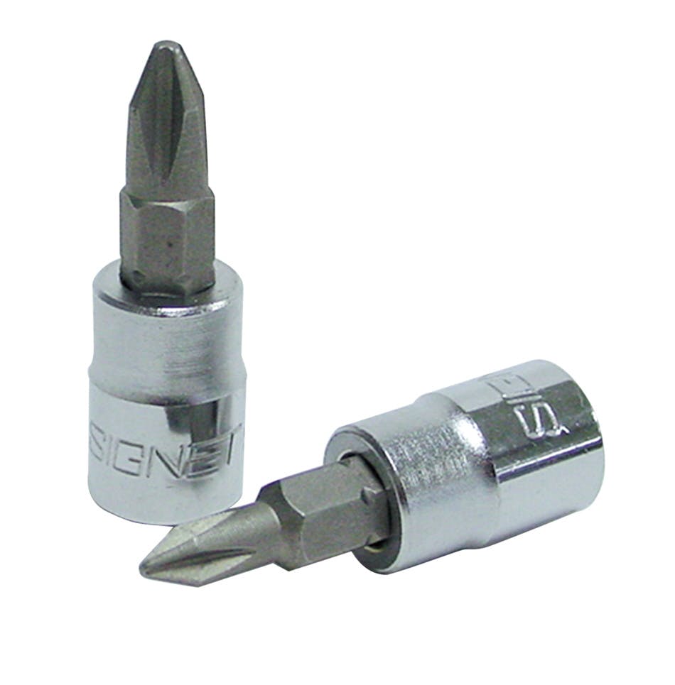 シグネット 1/4DR #2 プラスビットソケット 21802 プラスソケット プラスドライバーソケット ソケットレンチ用 856821802【別送品】