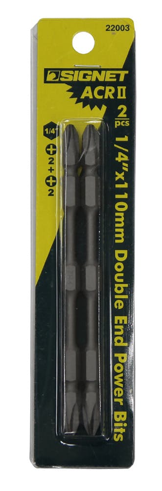 SIGNET シグネット ACRIIトーションビットPD2X110 2本入り 22003 000856822003 (CDC) ドライバービット SIGNET シグネット ACRIIトーションビットPD2X110 2本入り 22003 000856822003 (CDC) ドライバービット