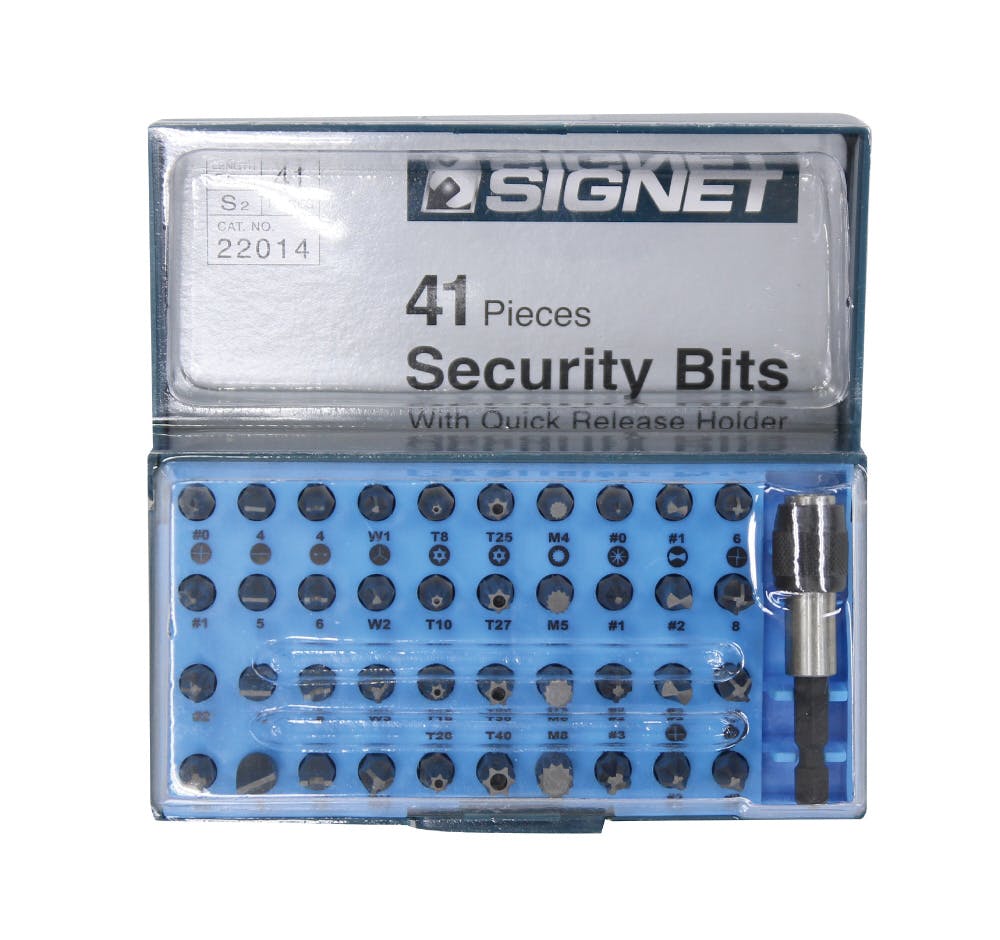 SIGNET シグネット 41PCSクイックリリースビットセット 22014 000856822014 (CDC) ドライバービット SIGNET シグネット 41PCSクイックリリースビットセット 22014 000856822014 (CDC) ドライバービット