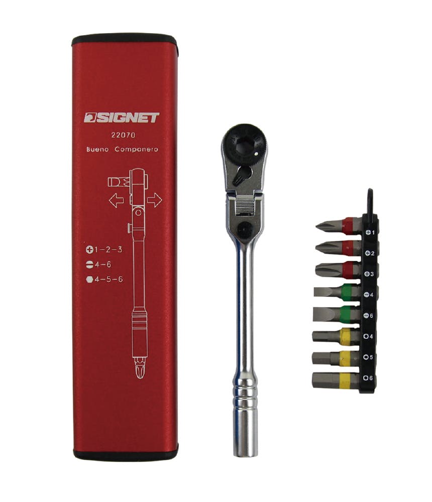 SIGNET シグネット フレックスミニラチェセットレッド カラーケース 22070 000856822070 レンチ SIGNET シグネット フレックスミニラチェセットレッド カラーケース 22070 000856822070 レンチ