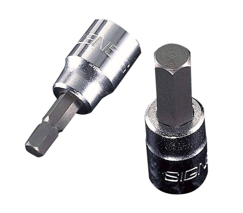 SIGNET シグネット #22602 3/8DR3/16"ヘックスビットソケット 22845 000856822602 (CDC) レンチ SIGNET シグネット #22602 3/8DR3/16"ヘックスビットソケット 22845 000856822602 (CDC) レンチ