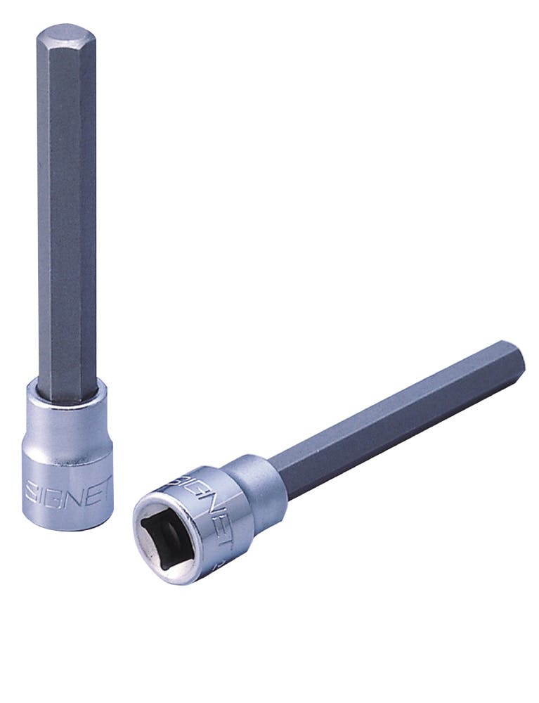 シグネット 3/8DR 3mmロング ヘックスビットソケット 22941 六角ソケット ドライバーソケット ソケットレンチ用 856822941【別送品】