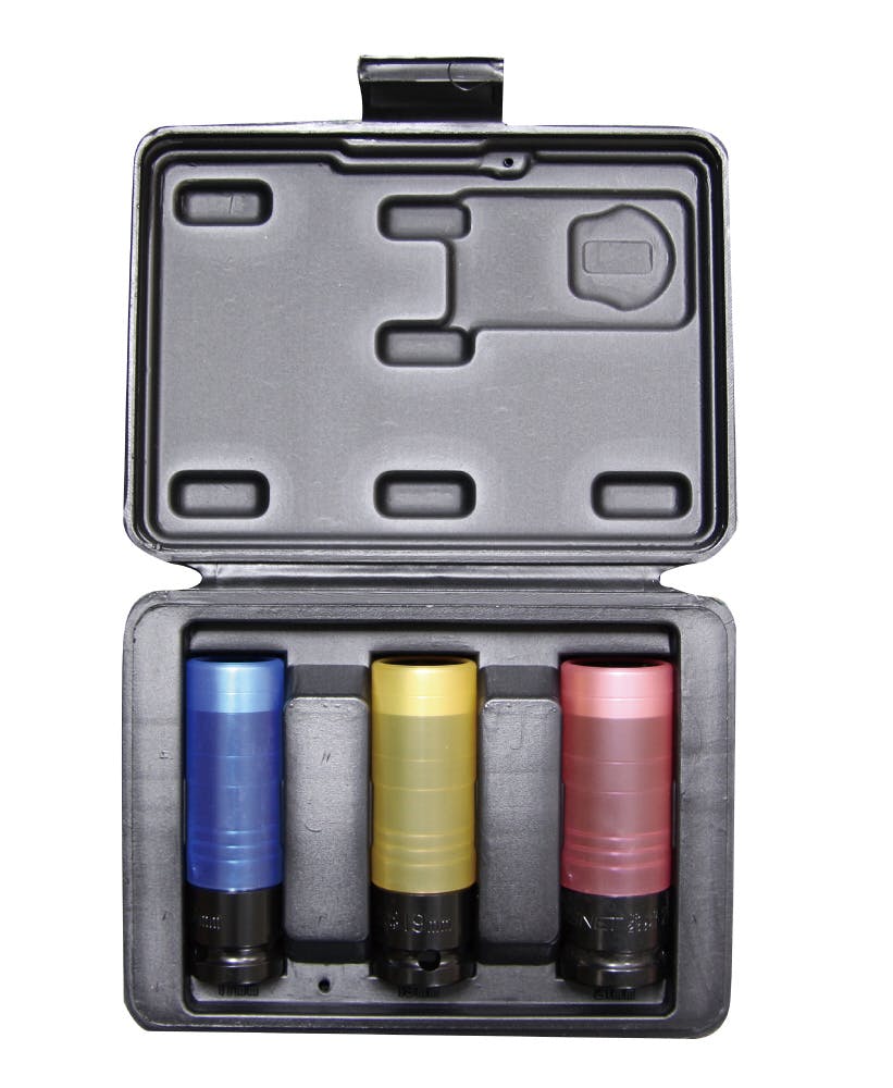 SIGNET シグネット 1/2DRホイルナット用インパクトソケット3本セット 23300 000856823300 レンチ SIGNET シグネット 1/2DRホイルナット用インパクトソケット3本セット 23300 000856823300 レンチ