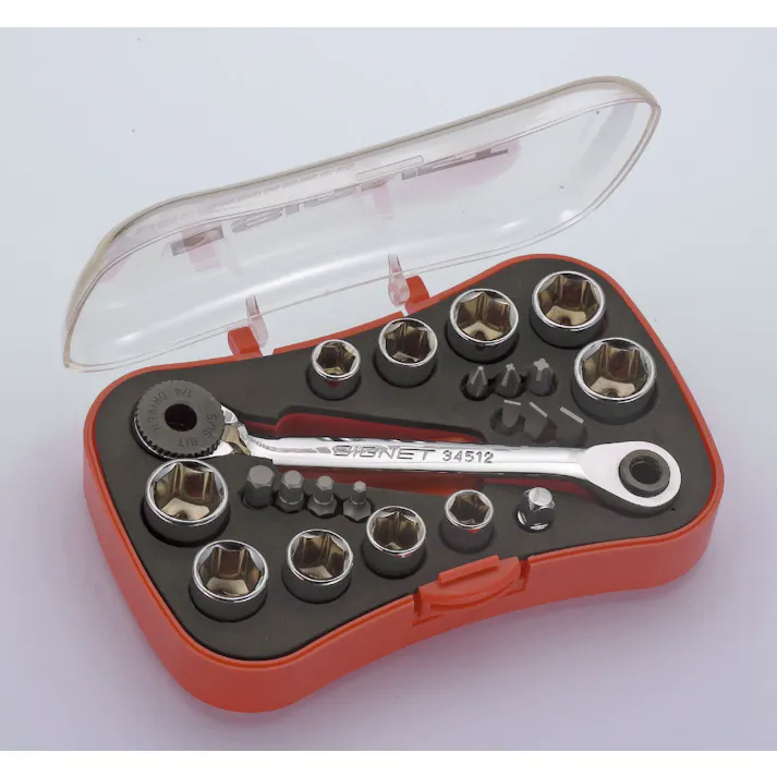 シグネット 22PC 精密作業向け マイクロドライバー ギアレンチセット 28273 コンパクト工具セット 精密ギアレンチセット DIY用 856828273【別送品】