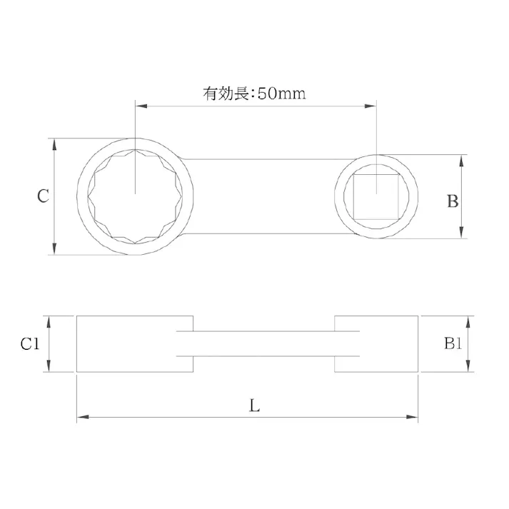 シグネット 3/8DR 10mm トルクアダプター 30490 トルクレンチ対応 変換工具 ンテナンスツール 856830490【別送品】