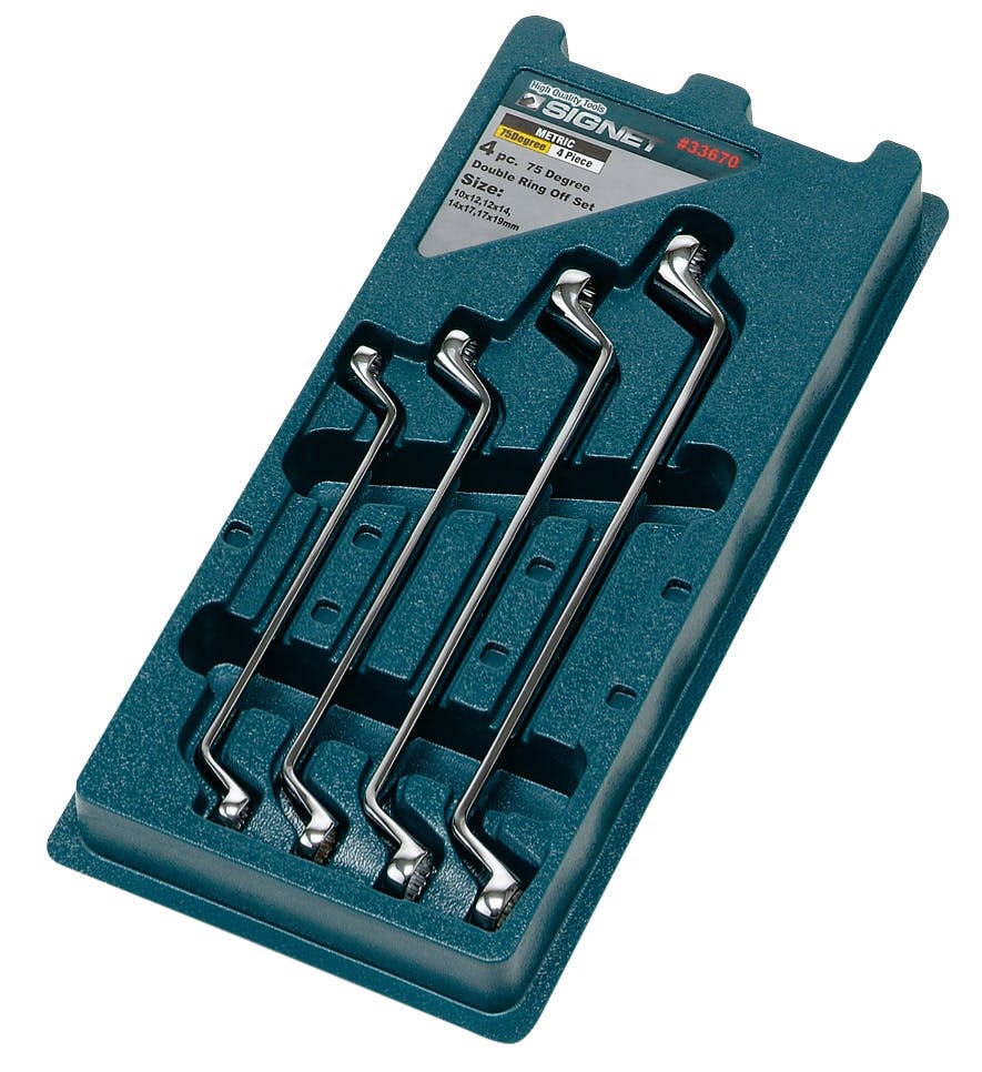 SIGNET シグネット 4PC75゜メガネレンチセット 33670 000856833670 レンチ SIGNET シグネット 4PC75゜メガネレンチセット 33670 000856833670 レンチ