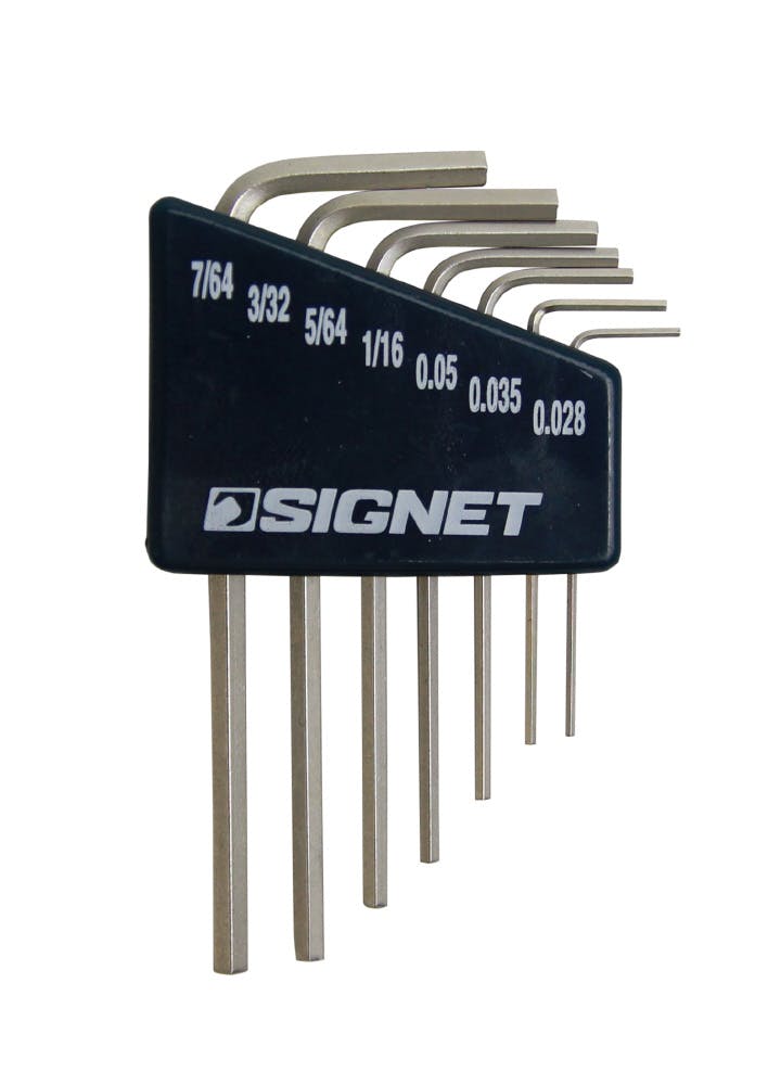 SIGNET シグネット 六角棒レンチ7本セット 0.028-7/64" 35062 000856835062 (CDC) レンチ SIGNET シグネット 六角棒レンチ7本セット 0.028-7/64" 35062 000856835062 (CDC) レンチ