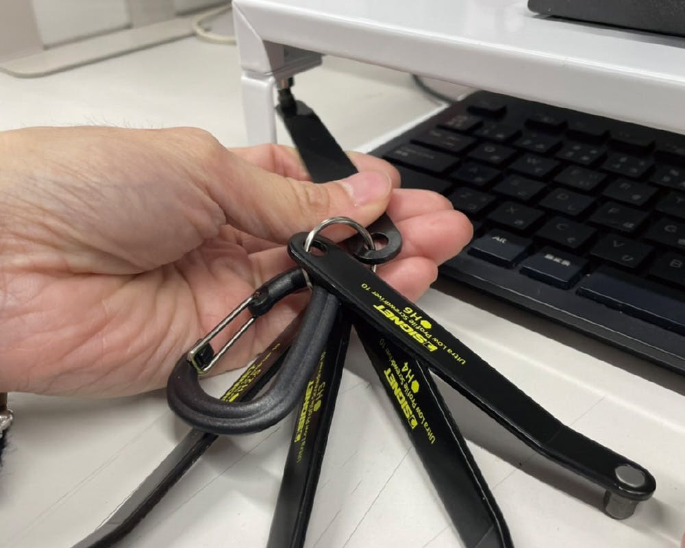 シグネット 5PCS 薄型 オフセットレンチ スペーステン ヘックス