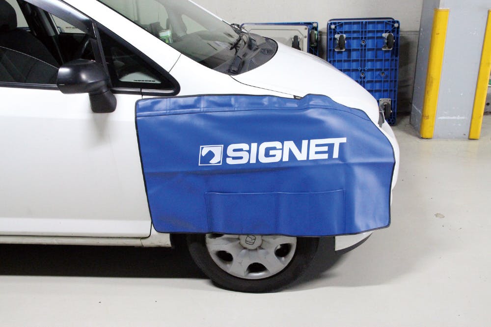 シグネット マグネットフェンダーカバー 青 46779 車体保護カバー 整備