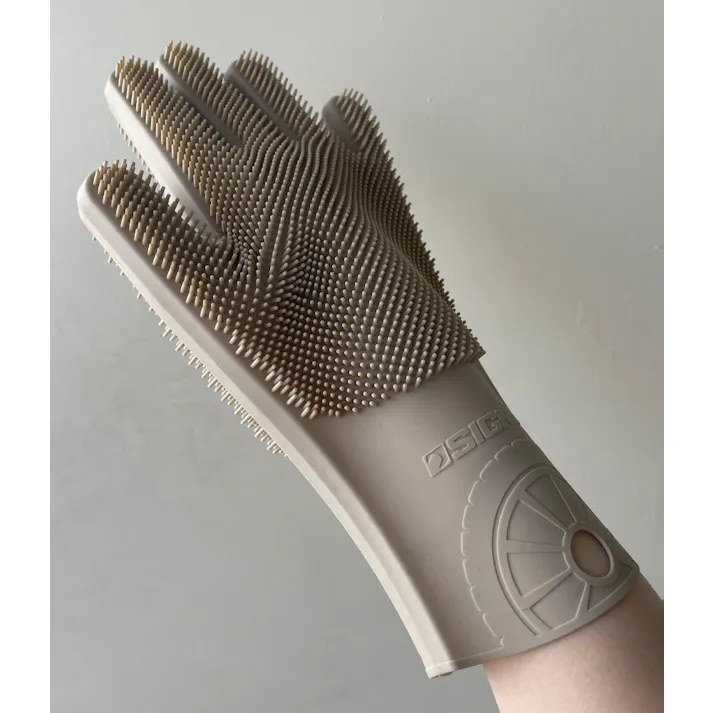 シグネット 両面シリコン 洗車手袋 テブラシ サンドベージュ 49048 シリコン手袋 洗車ブラシ 洗車グローブ 856849048【別送品】