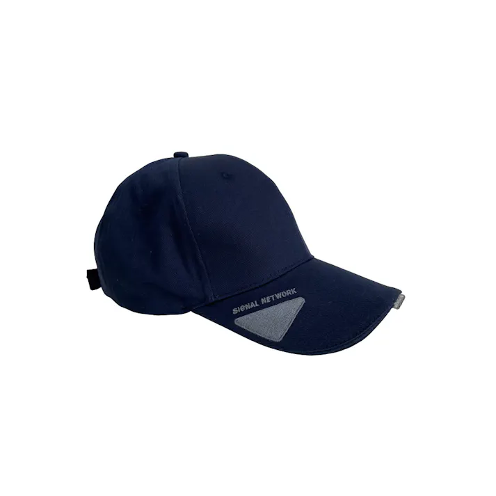 シグネット シグナルネットワーク LED付 キャップ クールネイビー 49088 帽子ライト ハンズフリー アウトドアライト 856849088【別送品】