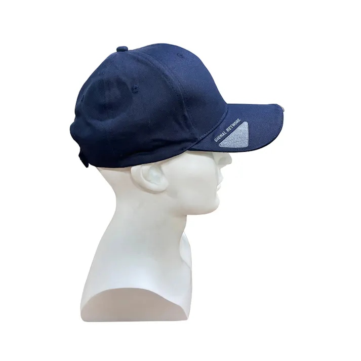 シグネット シグナルネットワーク LED付 キャップ クールネイビー 49088 帽子ライト ハンズフリー アウトドアライト 856849088【別送品】