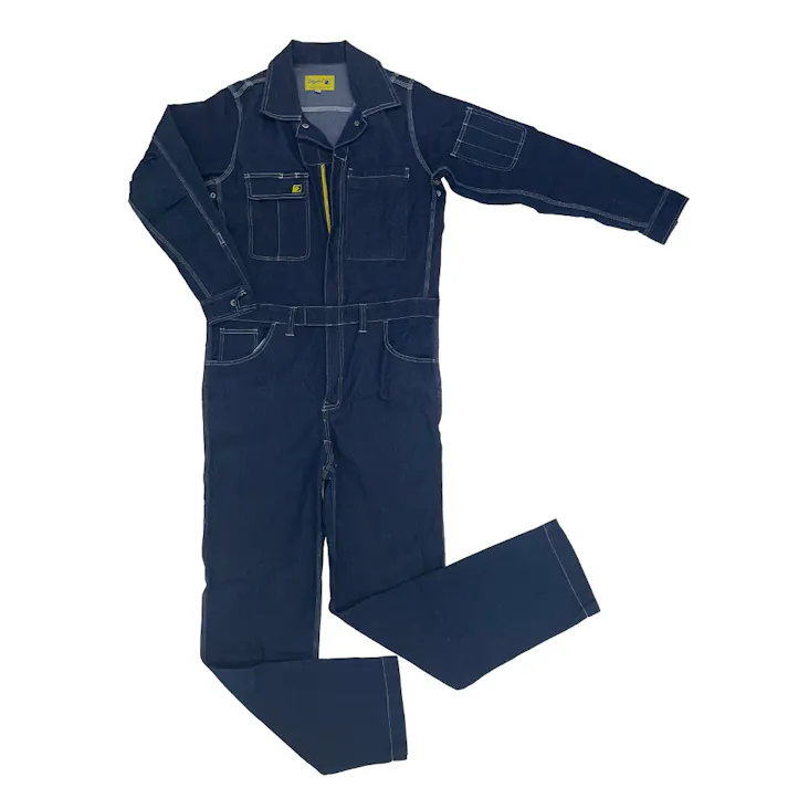 シグネット デニムツナギ 長袖 LL 49629 作業つなぎ 作業服 ワークウェア 856849629【別送品】