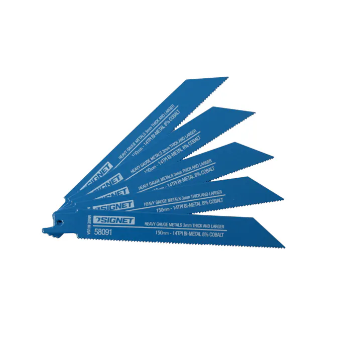 シグネット セーバーソーブレード 150X14T 5マイ 58091 電動のこぎり替刃 電動工具替刃 レシプロソーブレード 856858091【別送品】