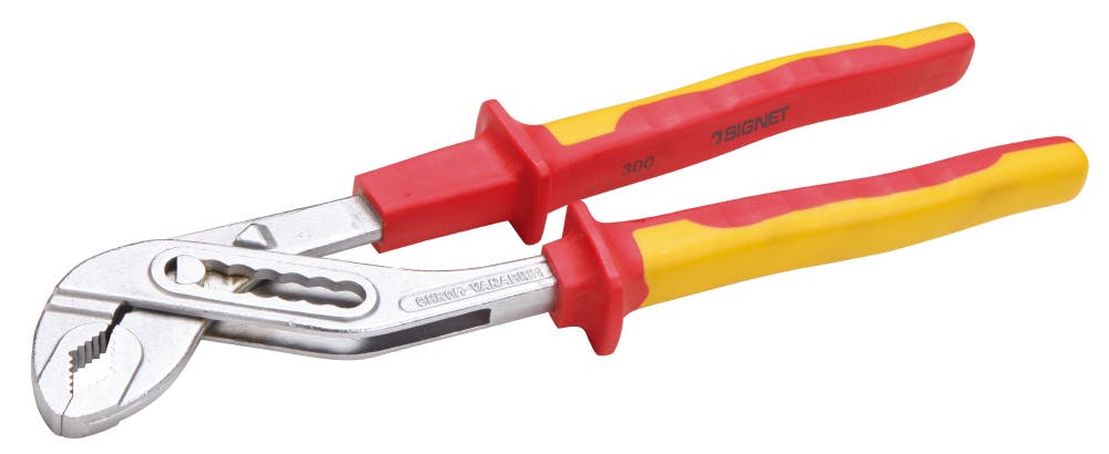 SIGNET シグネット 絶縁ウォーターポンププライヤー300mm E11630 000856982014 電設工具 SIGNET シグネット 絶縁ウォーターポンププライヤー300mm E11630 000856982014 電設工具