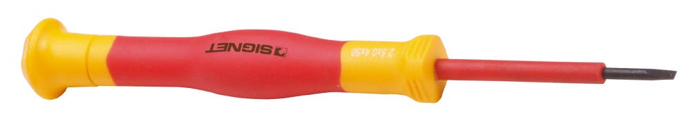 SIGNET シグネット 絶縁精密ドライバーマイナス0.4X2.5 E31425 000856982056 (CDC) ドライバー SIGNET シグネット 絶縁精密ドライバーマイナス0.4X2.5 E31425 000856982056 (CDC) ドライバー