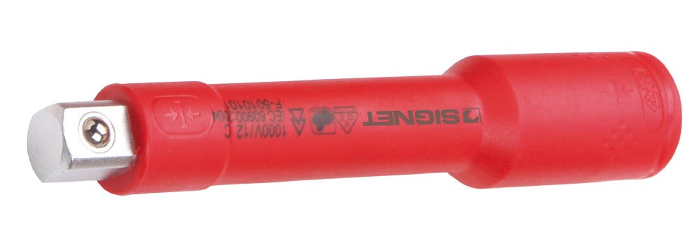 シグネット 1/2DR 絶縁エキステンションバー 125mm E42401 10000Vテスト 延長バー 電気工事 856982119【別送品】