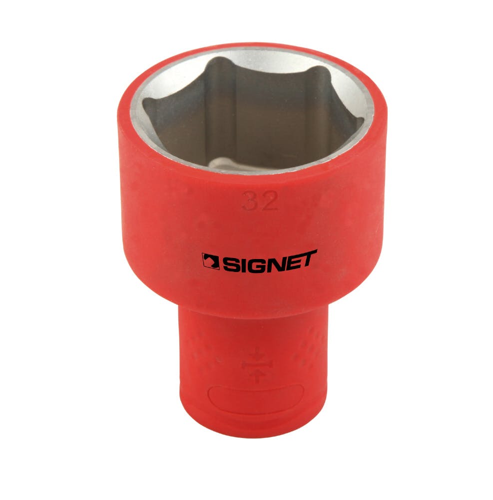 SIGNET シグネット 1/2DR絶縁ソケット6角32mm E41432 000856982161 レンチ SIGNET シグネット 1/2DR絶縁ソケット6角32mm E41432 000856982161 レンチ