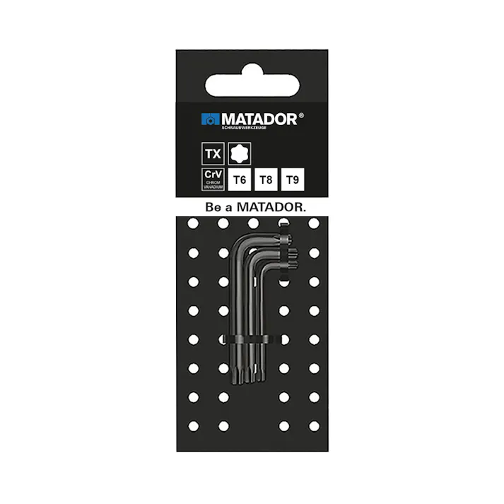 MATADOR マタドール 3本組トルクスレンチセット T6/T8/T9 04439030 000903000009 (CDC)【ネット注文限定・別送品】