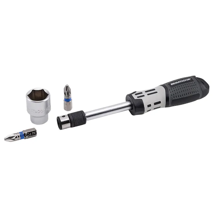 マタドール 1/4SQ ドライバーハンドル 2in1155mm 20730090 1/4DR ソケット用ハンドル 自動車整備 903002007【別送品】