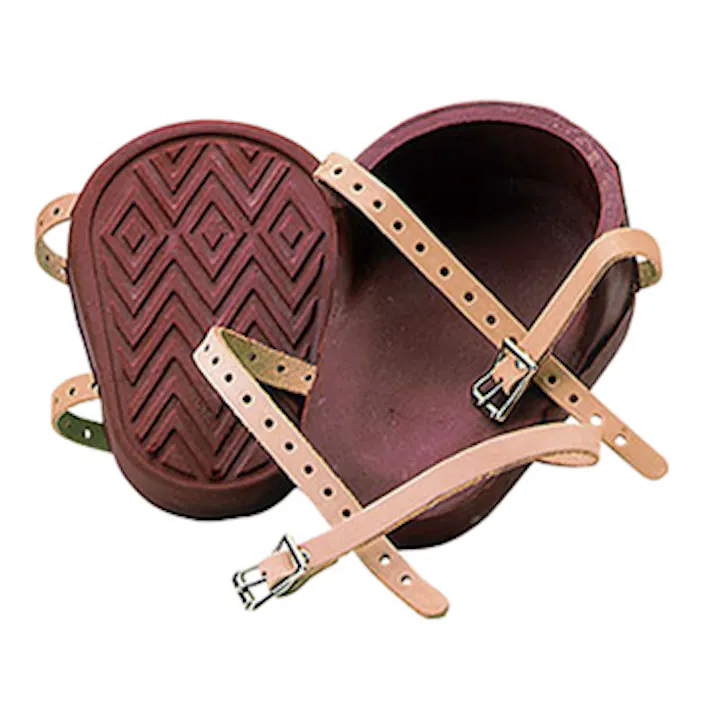 クニーズ 膝当て KP-305A ベルト付き 作業用サポーター 膝サポーター 965004005【別送品】