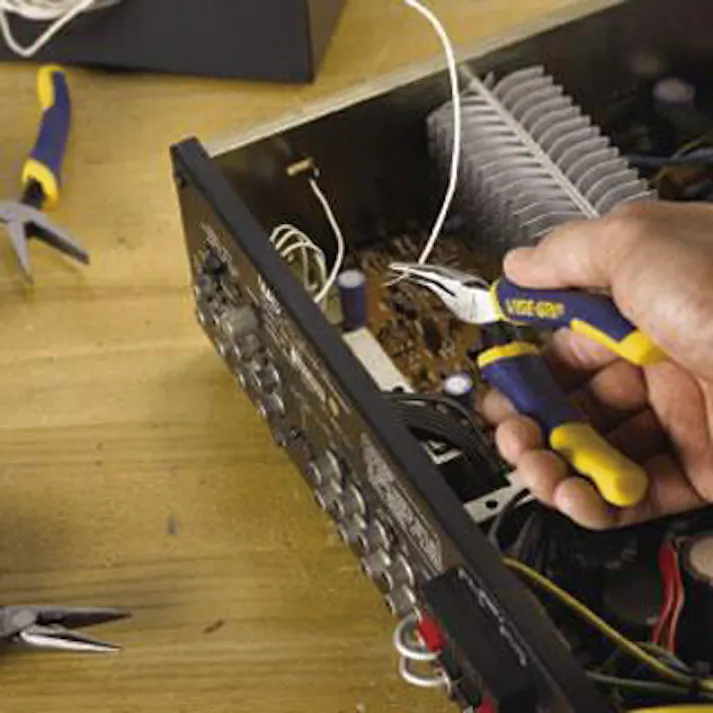 アーウィン 先曲りロングノーズプライヤー 125mm バネ付 2078965 45° ラジオペンチ ニッパー 1474000214【別送品】