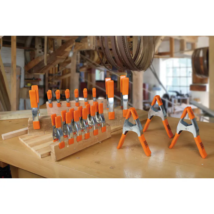 ポニー スプリングクランプ 3インチグリップツキ 3203-HT スプリング付き バイスクランプ 固定具 1476000029【別送品】