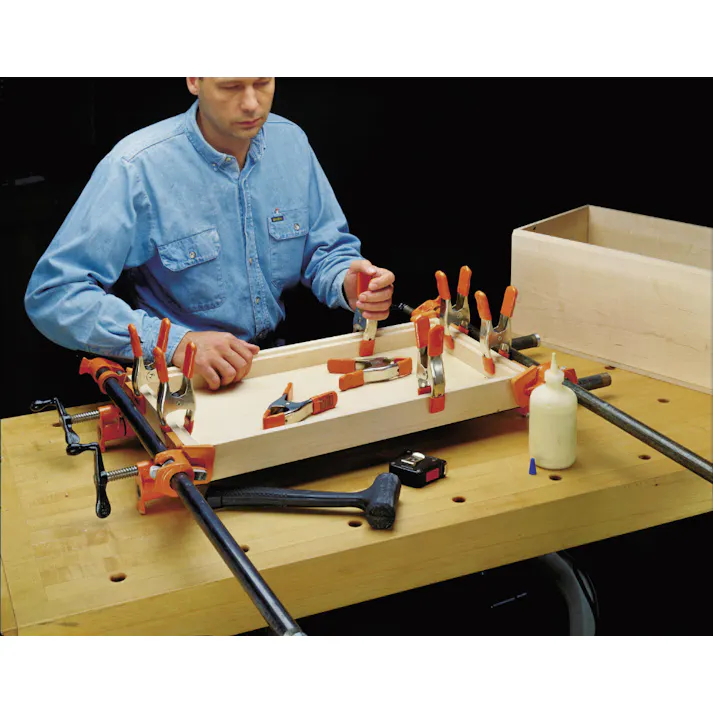 ポニー スプリングクランプ 3インチグリップツキ 3203-HT スプリング付き バイスクランプ 固定具 1476000029【別送品】