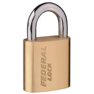 フェデラル 南京錠 6個組 マスターKEY付 X20-MK-KD6/SET 防犯錠 ダブルレバーロッキング機構 鍵 3678000037【別送品】