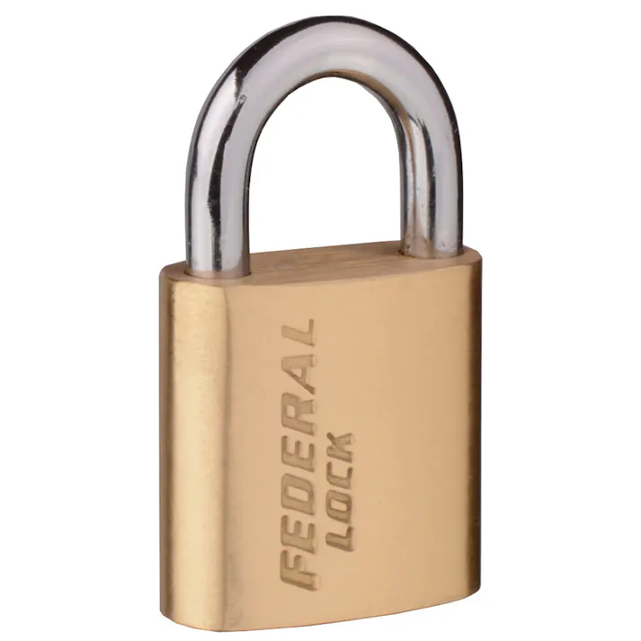 FEDERAL フェデラル 南京錠6個組 マスターKEY付 X20-MK-KD6/SET 003678000037【別送品】