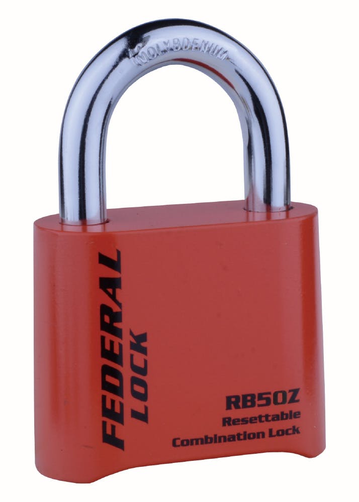 FEDERAL フェデラル ダイヤル式南京錠チェンジKEY付レッド RB50ZR-R-P 003678000060 (CDC) 南京錠 FEDERAL フェデラル ダイヤル式南京錠チェンジKEY付レッド RB50ZR-R-P 003678000060 (CDC) 南京錠