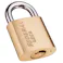 フェデラル 南京錠 20mm 同一KEY X20-KA201-P 防犯錠 ダイヤルロック 鍵 3678001033【別送品】