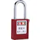 フェデラル ロックアウト用 南京錠 レッド PL90-R-P 防犯錠 ロックアウト タグアウト 3678001049【別送品】