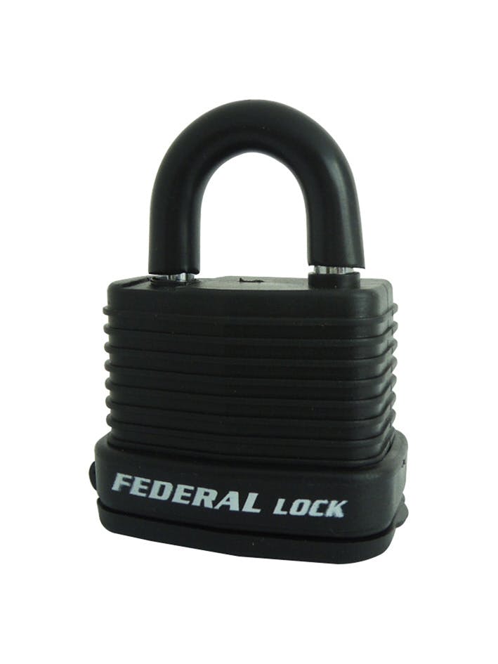 FEDERAL フェデラル 屋外用ダイヤル式南京錠40mmブラック RL40W-BK-P 003678001074 (CDC) 南京錠 FEDERAL フェデラル 屋外用ダイヤル式南京錠40mmブラック RL40W-BK-P 003678001074 (CDC) 南京錠