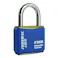 フェデラル 南京錠 ボディーカバー付 30mm ブルー F30E-B-P 防犯錠 ダイヤルロック 鍵 3678001081【別送品】