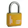 フェデラル 南京錠 ボディーカバー付 30mm イエロー F30E-Y-P 防犯錠 ダイヤルロック 鍵 3678001083【別送品】