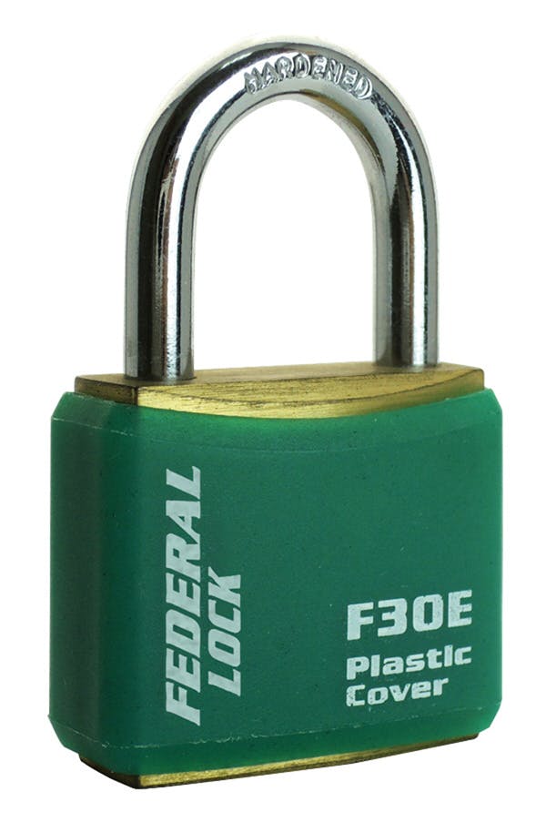 FEDERAL フェデラル 南京錠ボディーカバー付30mmグリーン F30E-GN-P 003678001084 (CDC) 南京錠 FEDERAL フェデラル 南京錠ボディーカバー付30mmグリーン F30E-GN-P 003678001084 (CDC) 南京錠