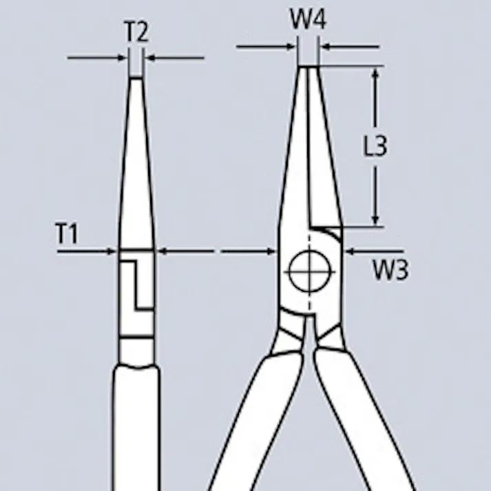 クニペックス ラジオペンチ SB 2501-140 硬線切断 中硬線切断 切断作業 506059141【別送品】