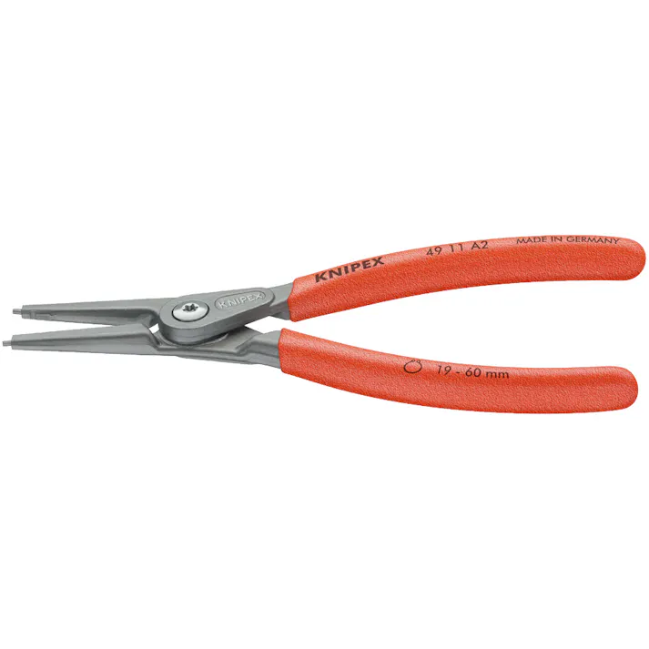 KNIPEX クニペックス 軸用精密スナップリングプライヤー直 SB 4911-A2 000506150112 (CDC)【ネット注文限定・別送品】