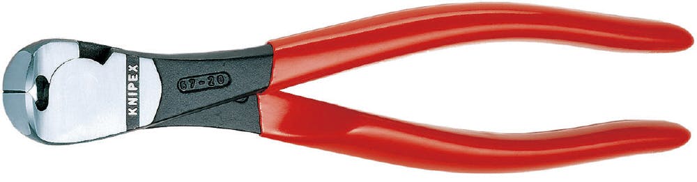 KNIPEX クニペックス ハイレバーエンドニッパー SB 6701-200 000506164120【別送品】 | 作業工具・作業用品・作業収納  通販 | ホームセンターのカインズ