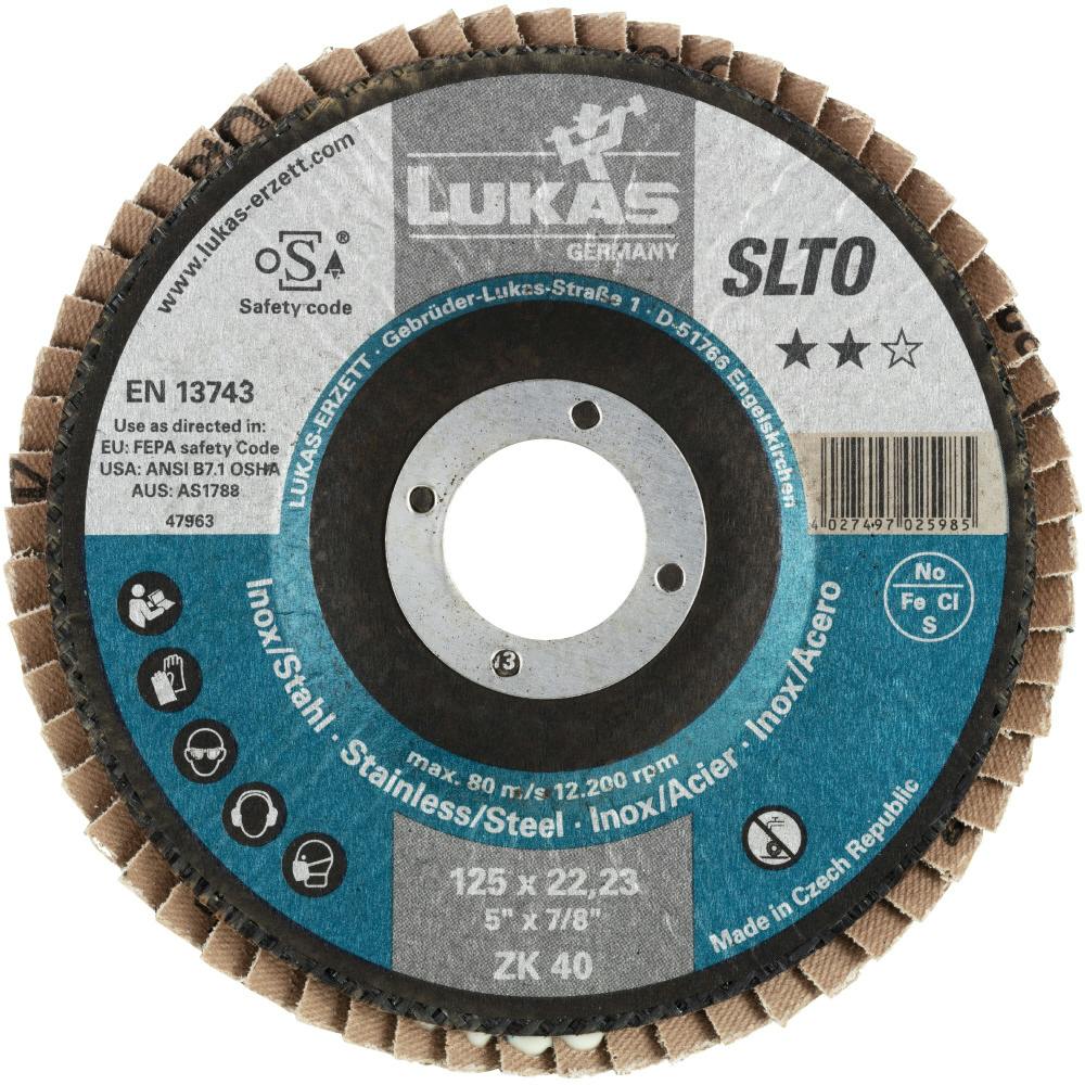 LUKAS ルーカス #60/125mmフラップディスク A27151250601406 000545000436 (CDC) ドリルアクセサリー LUKAS ルーカス #60/125mmフラップディスク A27151250601406 000545000436 (CDC) ドリルアクセサリー