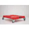 キューブリック QS1 ストッパー付キャスター赤 SKRQTPONE2WCZEPG003 ツールボックス用 台車 移動台 905000002【別送品】