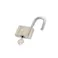ザーカー キー式 防錆南京錠 ツル径7mm シルバー J45 鍵式 防犯 ロック 567000001【別送品】