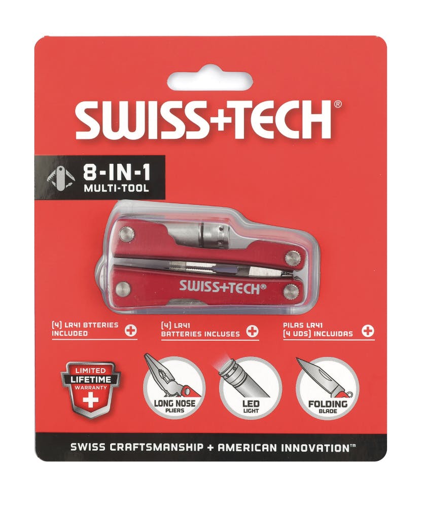 SWISS TECH スイステック 折畳み式マルチツール 8-IN-1